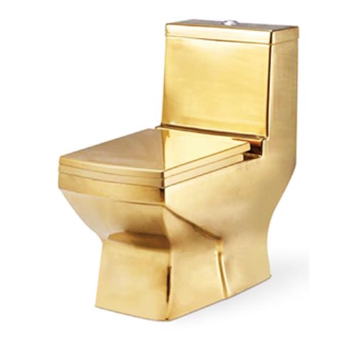 Golden toilet producent